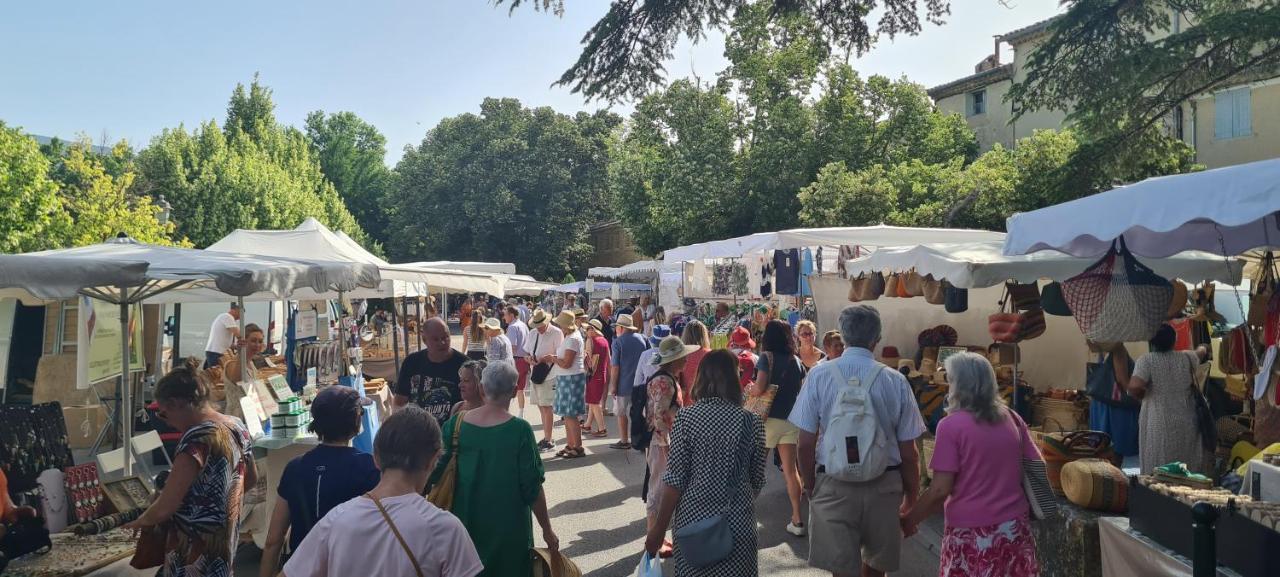 Cocon Du Papillon A Lourmarin Lägenhet Exteriör bild